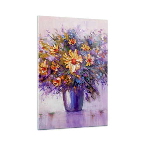 Üveg kép - Édes illata van, édesen néz ki - 70x100 cm