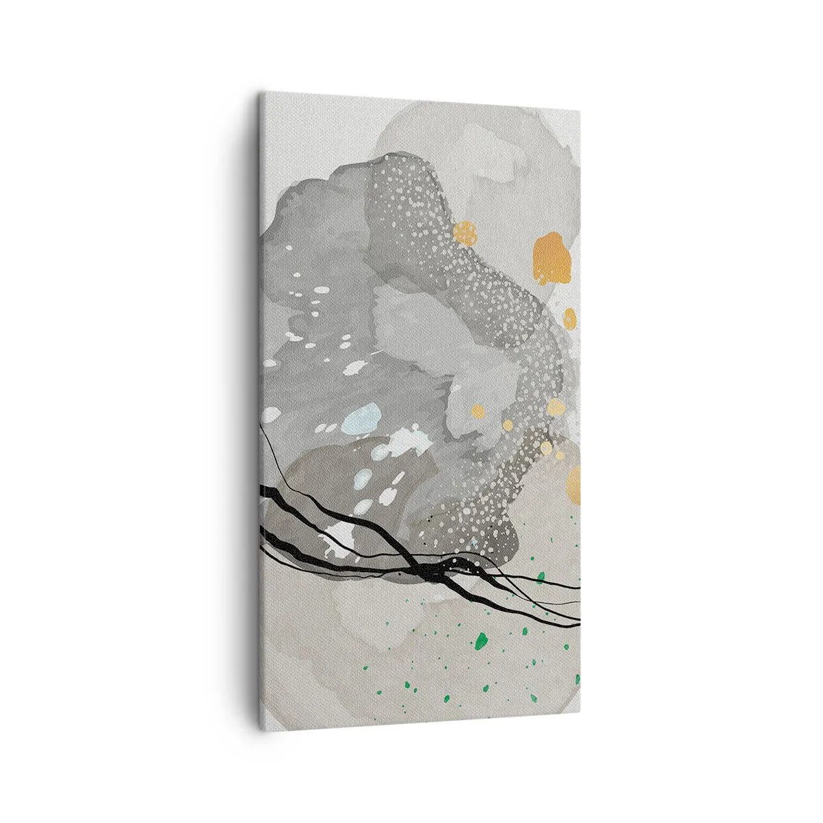 Vászonkép - Organikus kompozíció - 45x80 cm