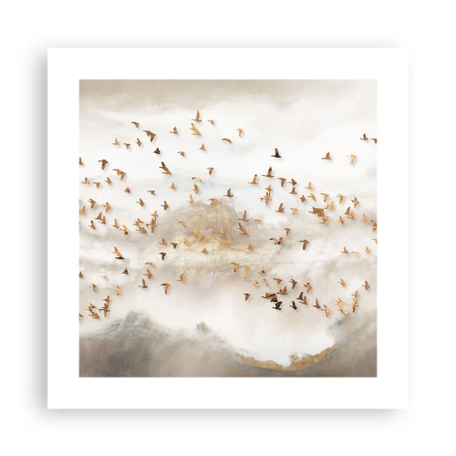 Poszter - Itt az idő... - 40x40 cm