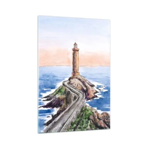 Üveg kép - Szemben a tengerrel - 70x100 cm