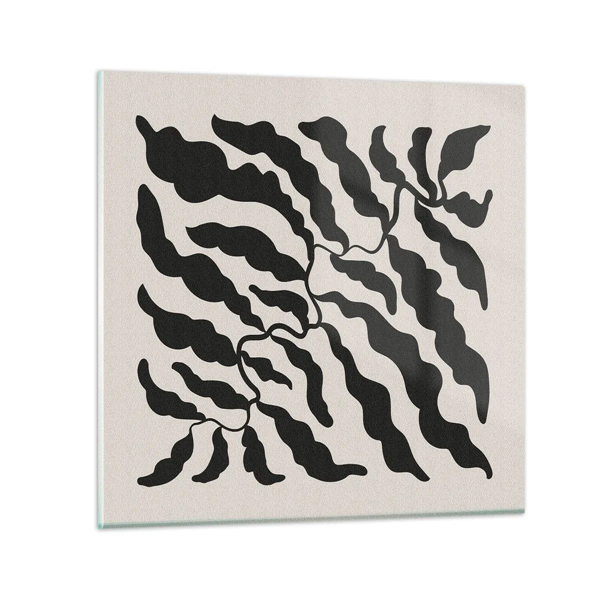 Üveg kép - A tér természete - 70x70 cm