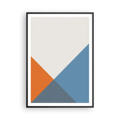 Poszter fehér keretben - Szögben… - 70x100 cm