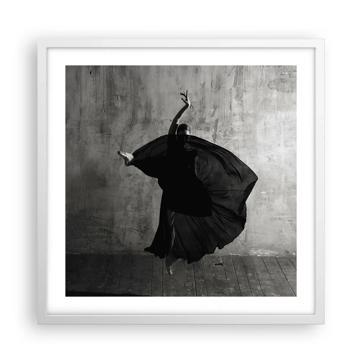 Poszter fekete keretben - Szenvedélyes pas - 50x50 cm