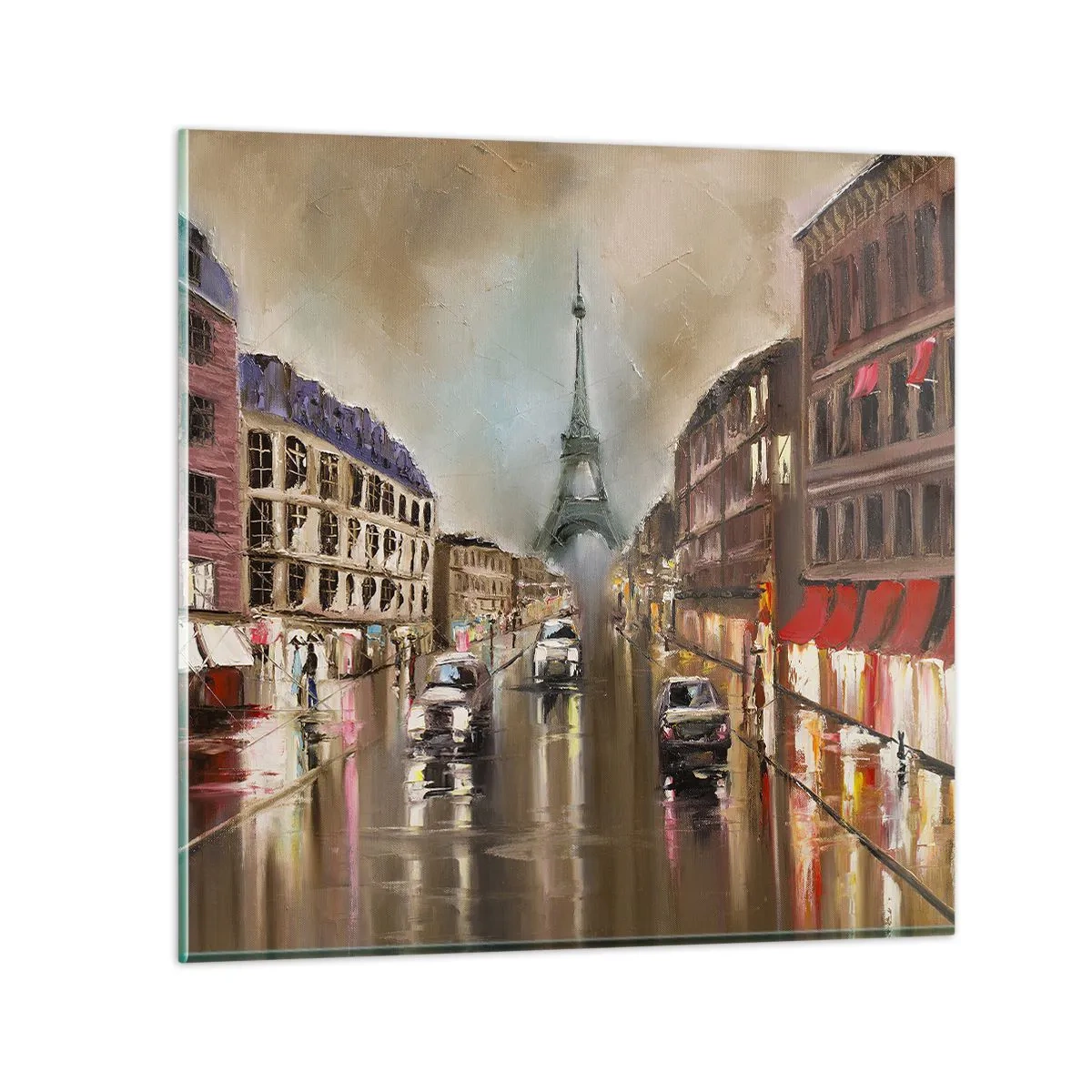 Üveg kép - Csak ő számít - 30x30 cm