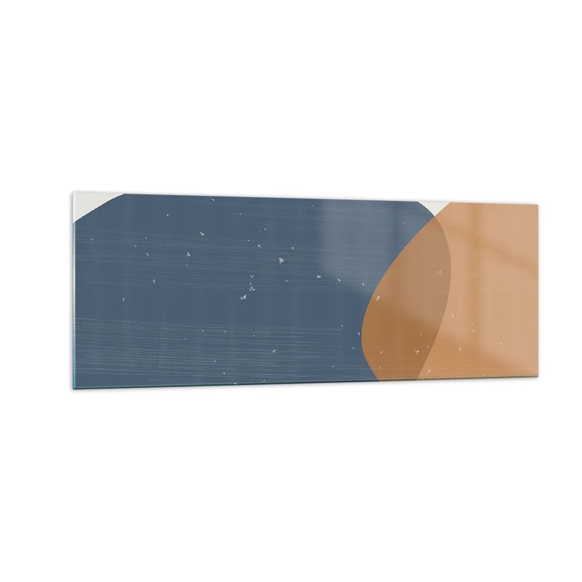 Üveg kép - Oválisok és hatások - 140x50 cm