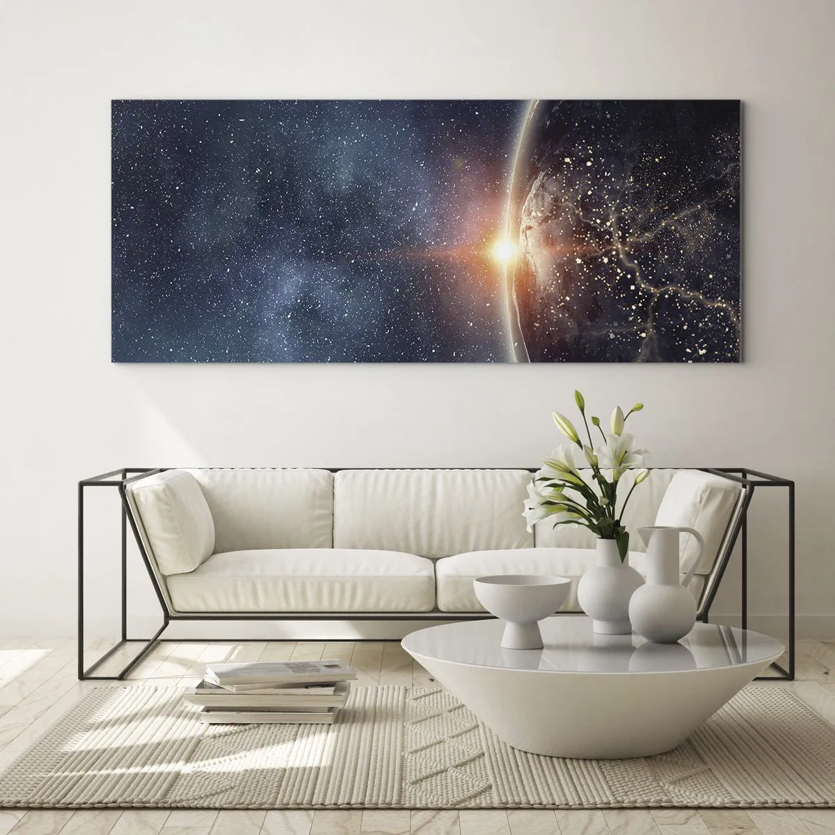 Üveg kép - Új perspektívában - 100x40 cm