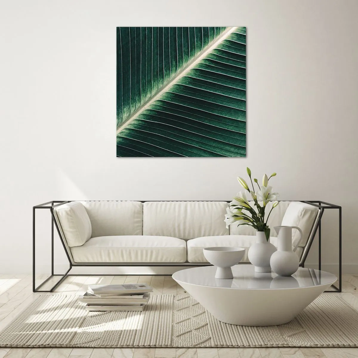 Üveg kép - A természet ritmusa - 40x40 cm