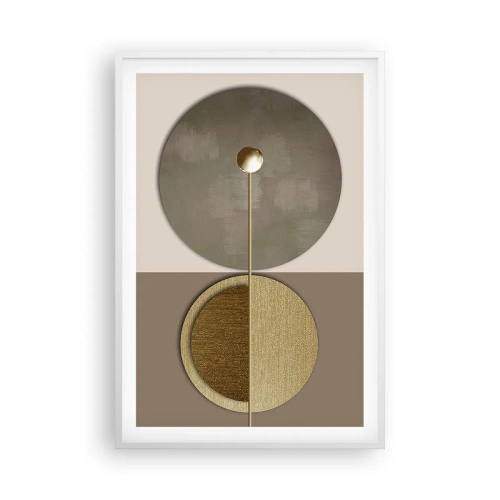 Poszter fekete keretben - Tökéletes egyensúly - 61x91 cm