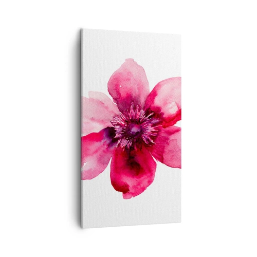 Vászonkép - Kármin illatos csók - 45x80 cm