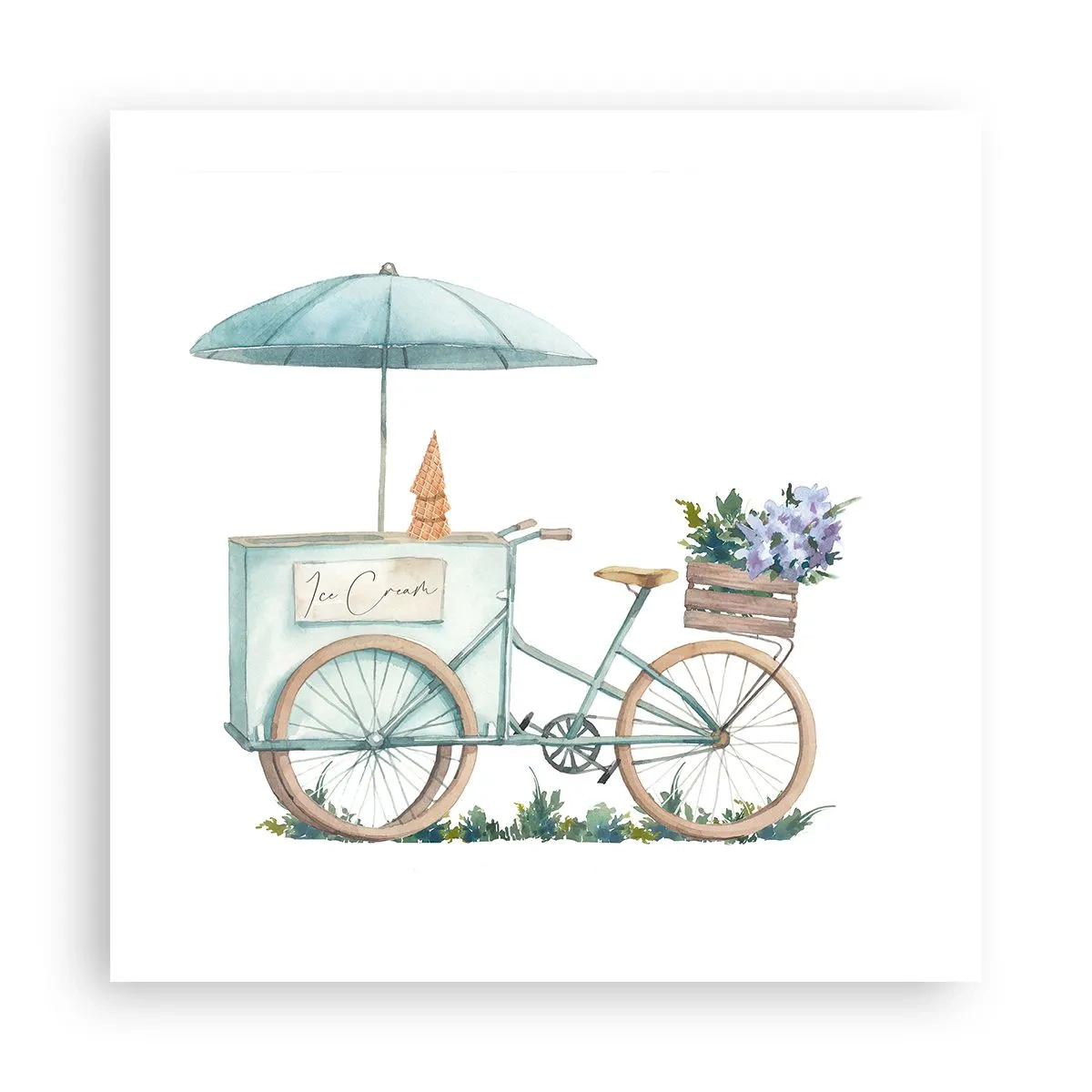 Poszter - A nyár édes emléke - 50x50 cm