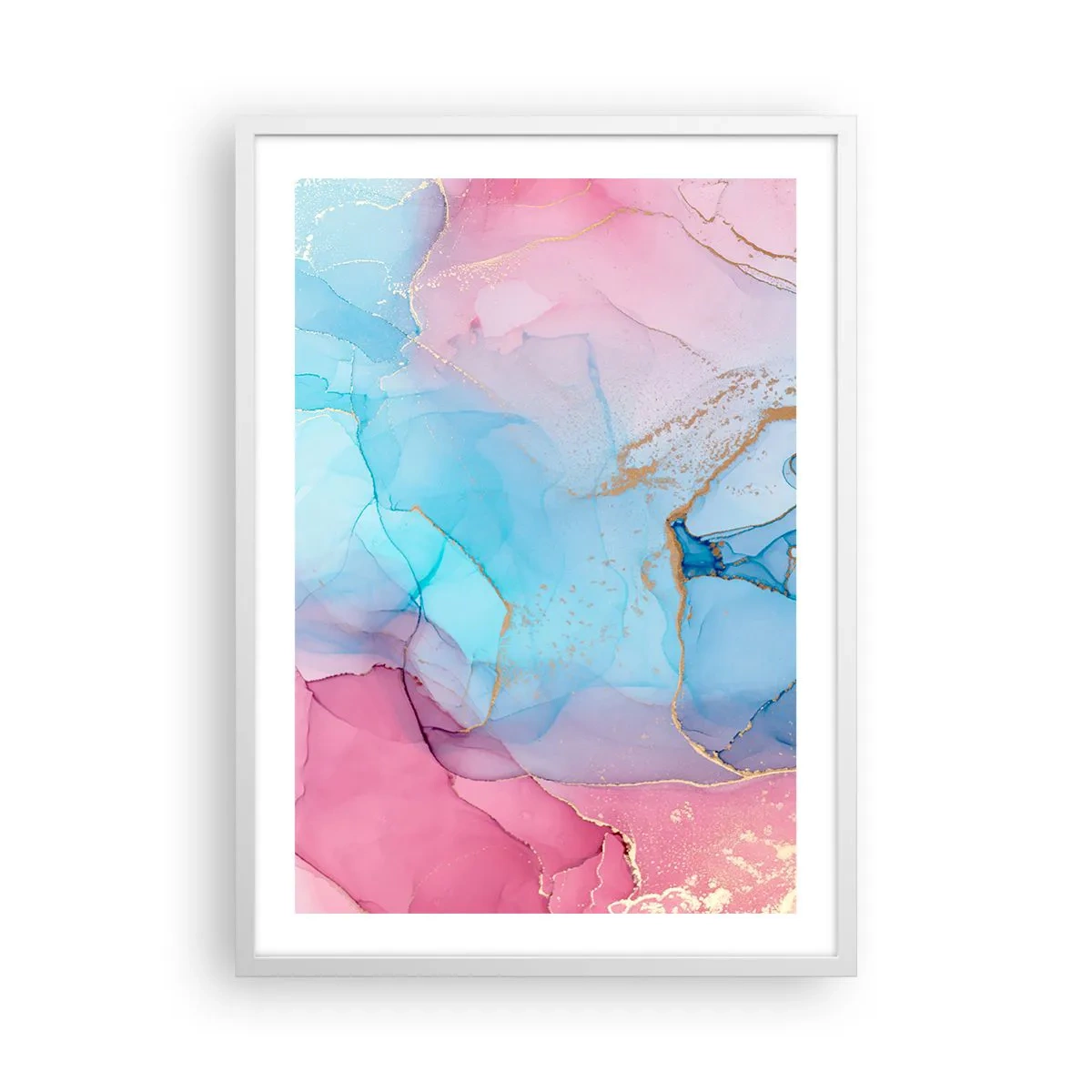 Poszter fekete keretben - Találkozás és átjutás - 50x70 cm