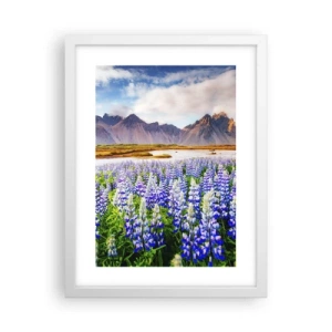 Poszter fekete keretben - Erő és szigorúság a szelídség mellett - 30x40 cm