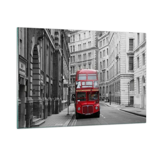 Üveg kép - A mindennapi életnek nem kell szürkének lennie - 120x80 cm