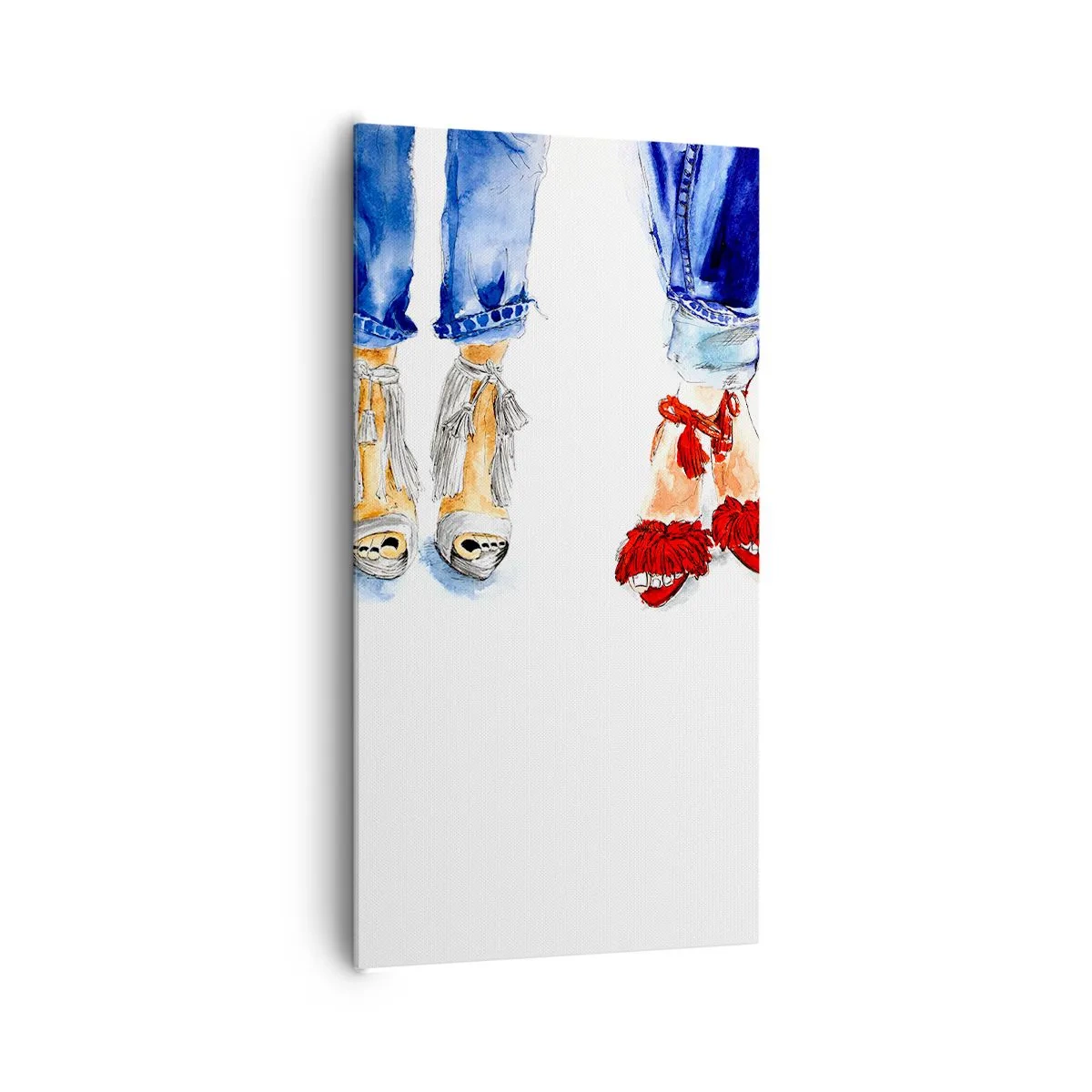 Vászonkép - Talán elmegyünk sétálni? - 65x120 cm