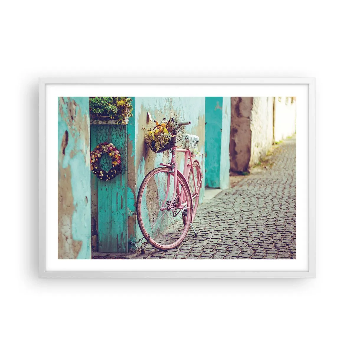 Poszter fekete keretben - Mindjárt visszajövök - 70x50 cm