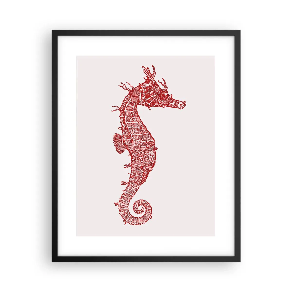 Poszter fehér keretben - Egy bájos kreáció - 40x50 cm