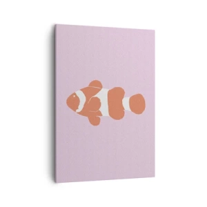 Vászonkép - Illik a korall az arcához és a farkához - 50x70 cm