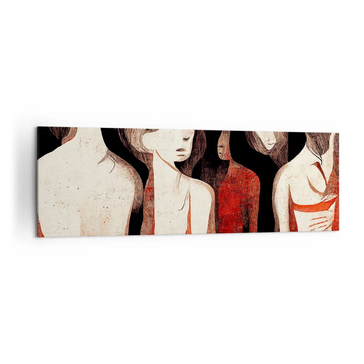 Vászonkép - A sötétség madonnái - 160x50 cm