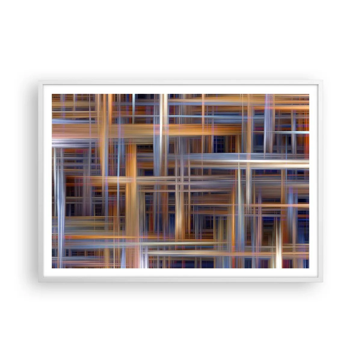 Poszter fekete keretben - Fényből szőtt - 100x70 cm