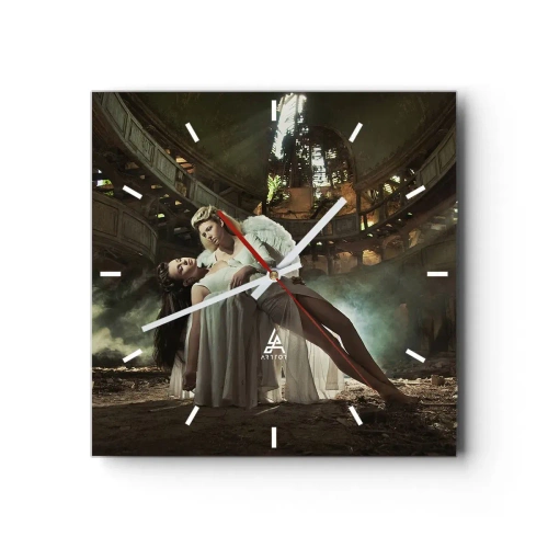 Falióra, Óra - A régi színház szelleme - 30x30 cm