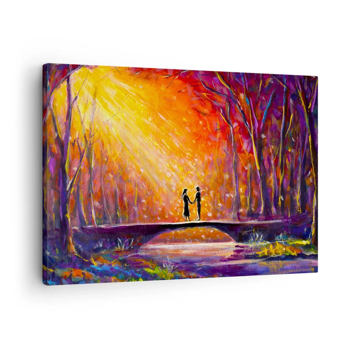Vászonkép - Az ég is szereti őket - 70x50 cm
