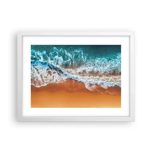 Poszter fekete keretben - Mindig párban - 40x30 cm