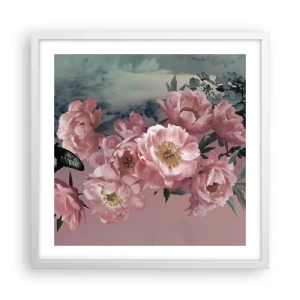 Poszter fekete keretben - A romantika csúcsa - 50x50 cm