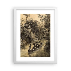 Poszter fekete keretben - Expedíció a forráshoz - 30x40 cm