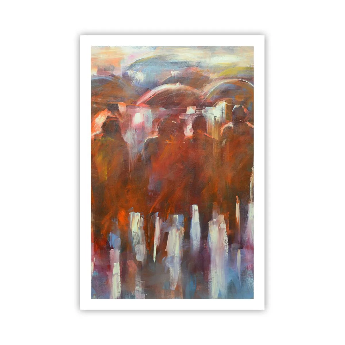 Poszter - Egyenlőek esőben és ködben - 61x91 cm