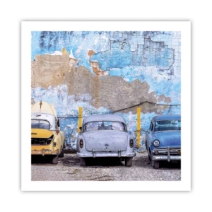 Poszter - Veteránok találkozása - 60x60 cm