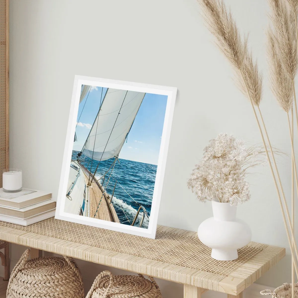 Poszter fekete keretben - Ó, kaland - 30x40 cm