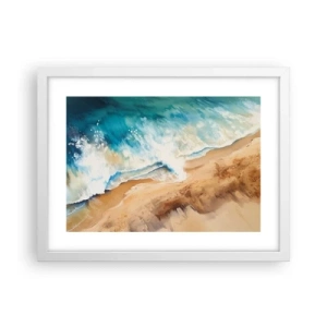 Poszter fekete keretben - Visszatérő hullám - 40x30 cm