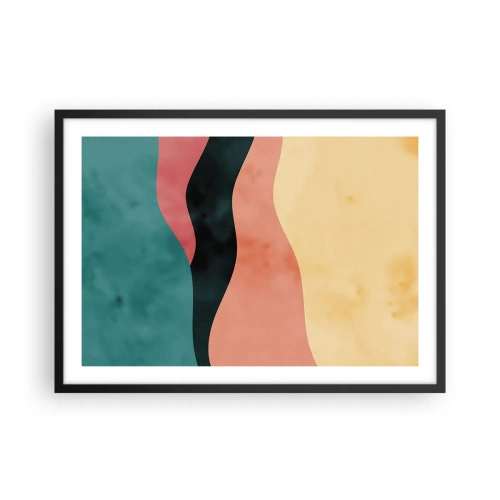 Poszter fehér keretben - Megfelelő összeegyeztethetetlenség - 70x50 cm