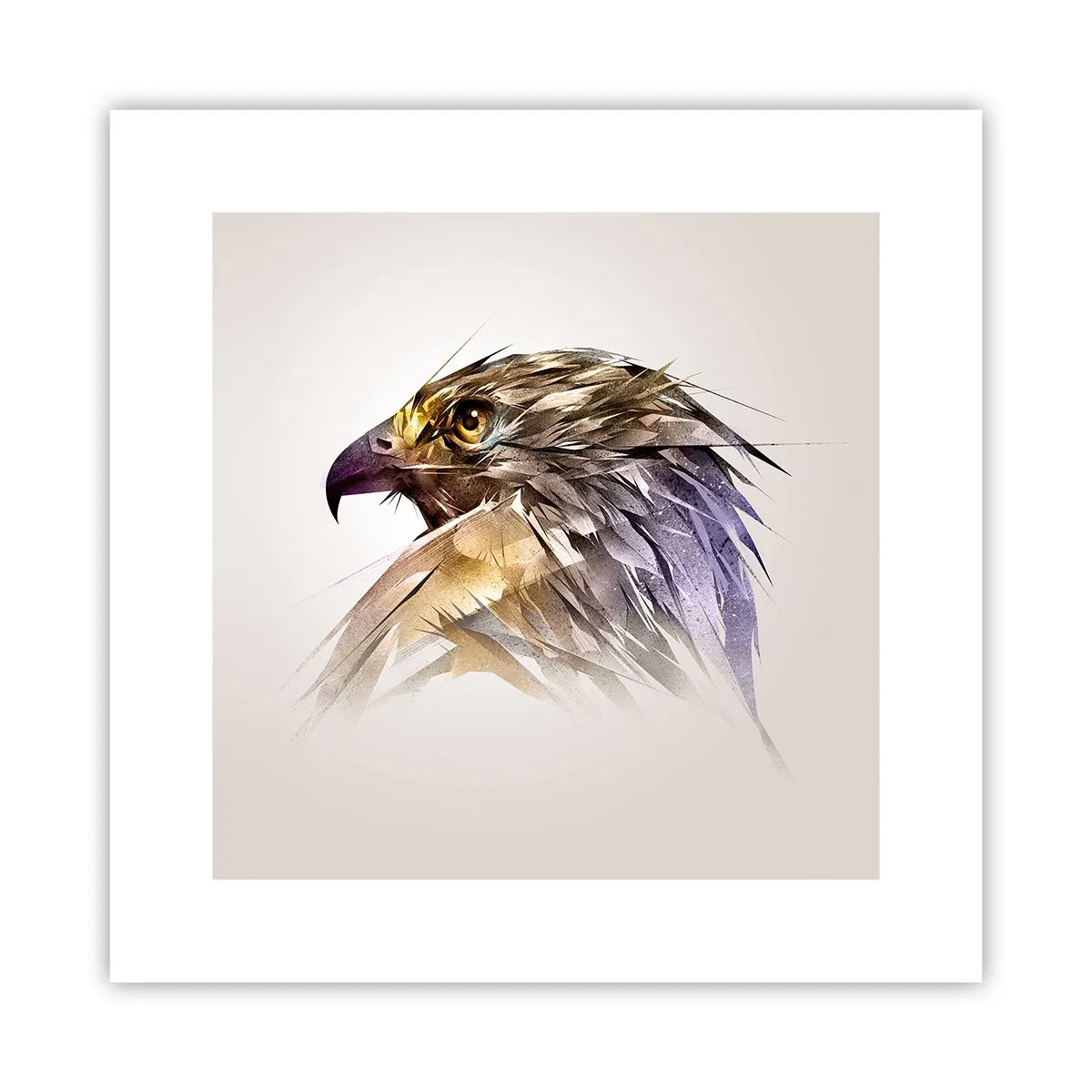 Poszter - Egy harcos portréja - 30x30 cm