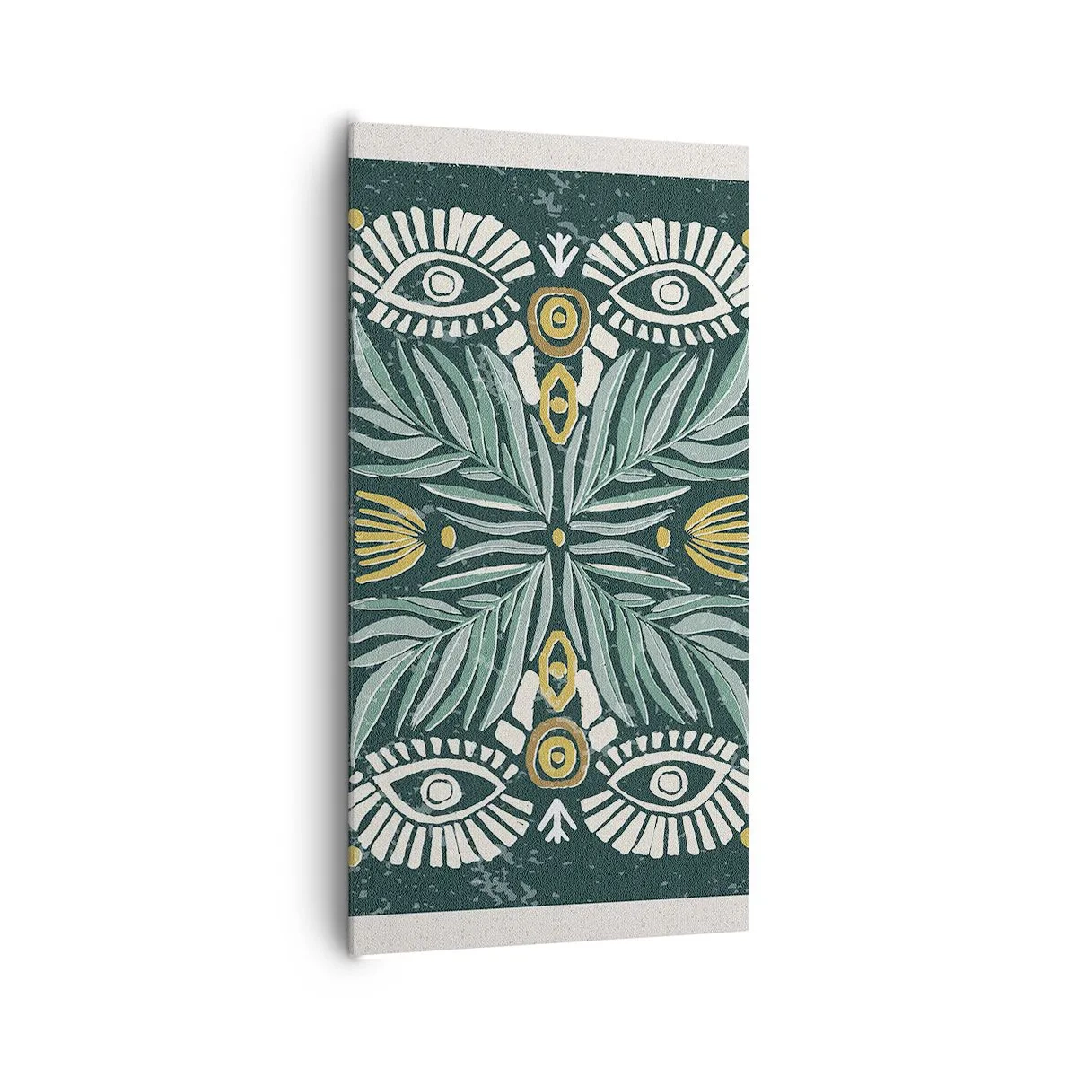 Vászonkép - Mint egy népi kivágás - 65x120 cm