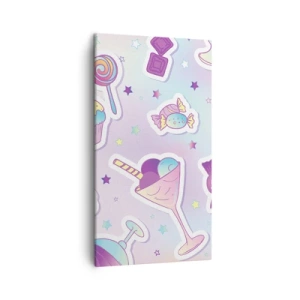 Vászonkép - Hogy minden nap születésnap legyen - 45x80 cm