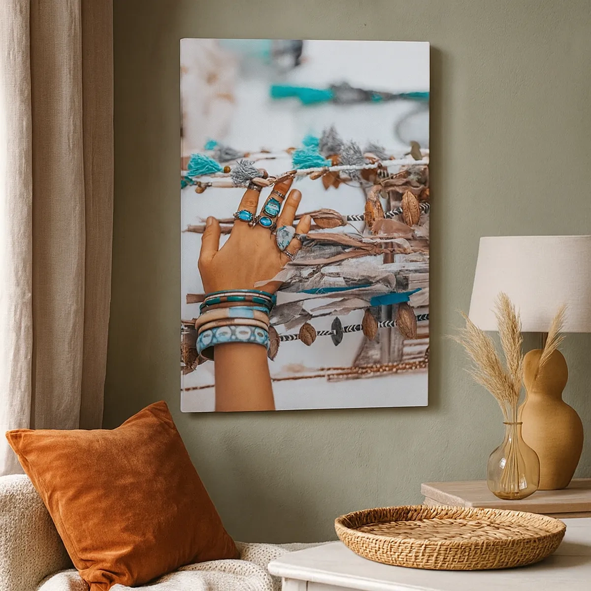 Vászonkép - Helyi kincsek - 50x70 cm