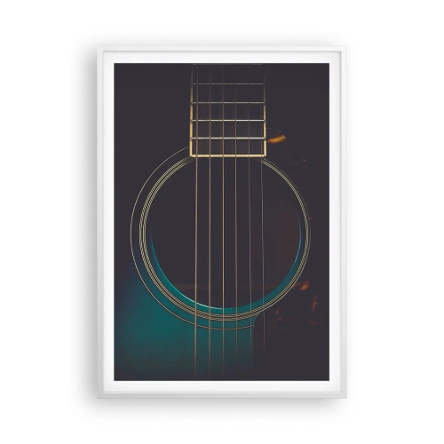 Poszter fekete keretben - Egy pillanat, mielőtt megszólal - 70x100 cm