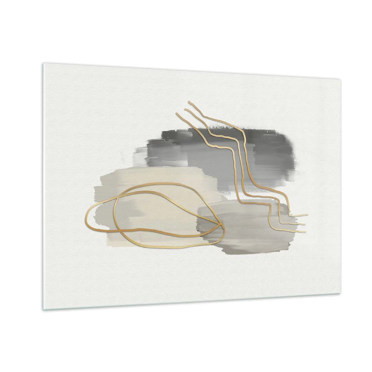 Üveg kép - Létezés és mozgás - 100x70 cm