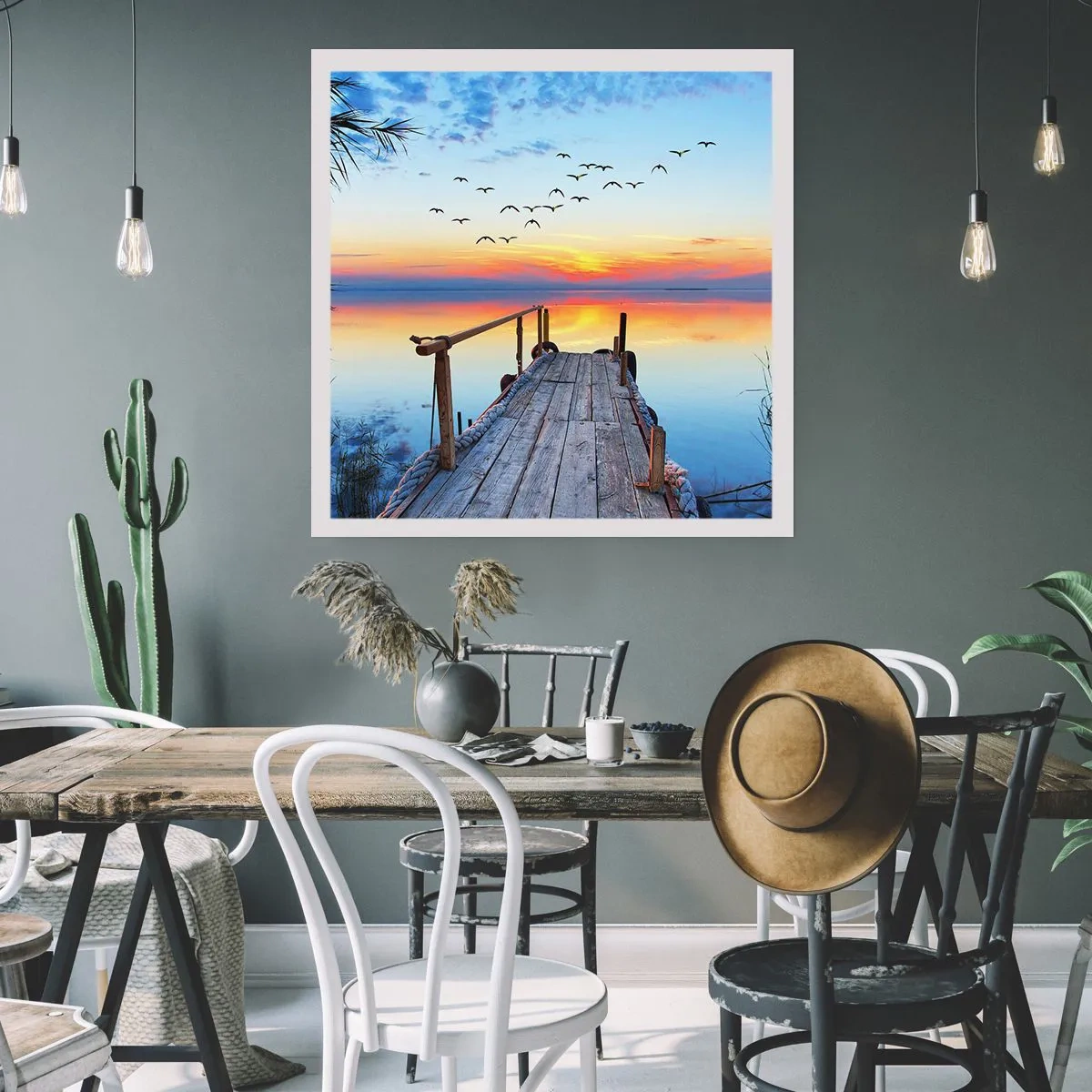 Poszter - Ideje visszamenni… - 60x60 cm