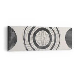 Vászonkép - Az a fontos, ami a kettő között van. - 90x30 cm