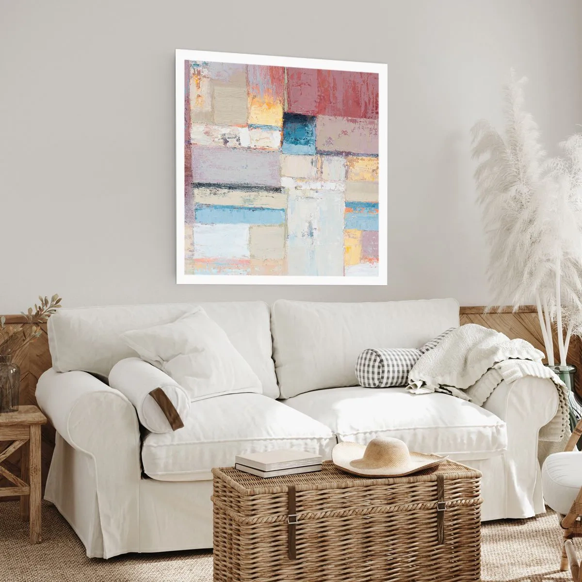 Poszter - A geometria nyugalma - 60x60 cm
