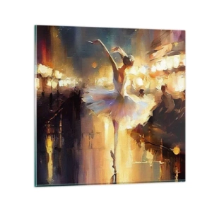 Üveg kép - Csoda az utcán - 50x50 cm