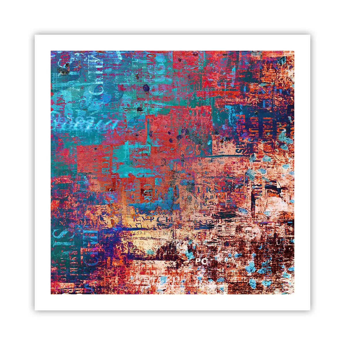 Poszter - Emlékezés és feledés - 60x60 cm