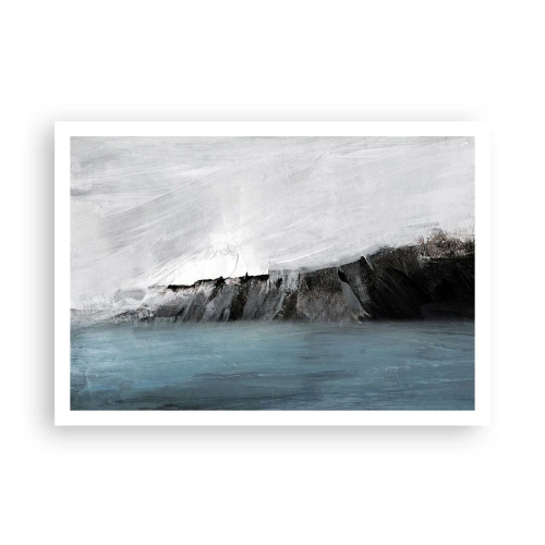 Poszter - Víz - föld: az elemek összecsapása - 100x70 cm