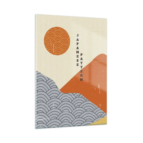Üveg kép - A japán szellemben - 50x70 cm