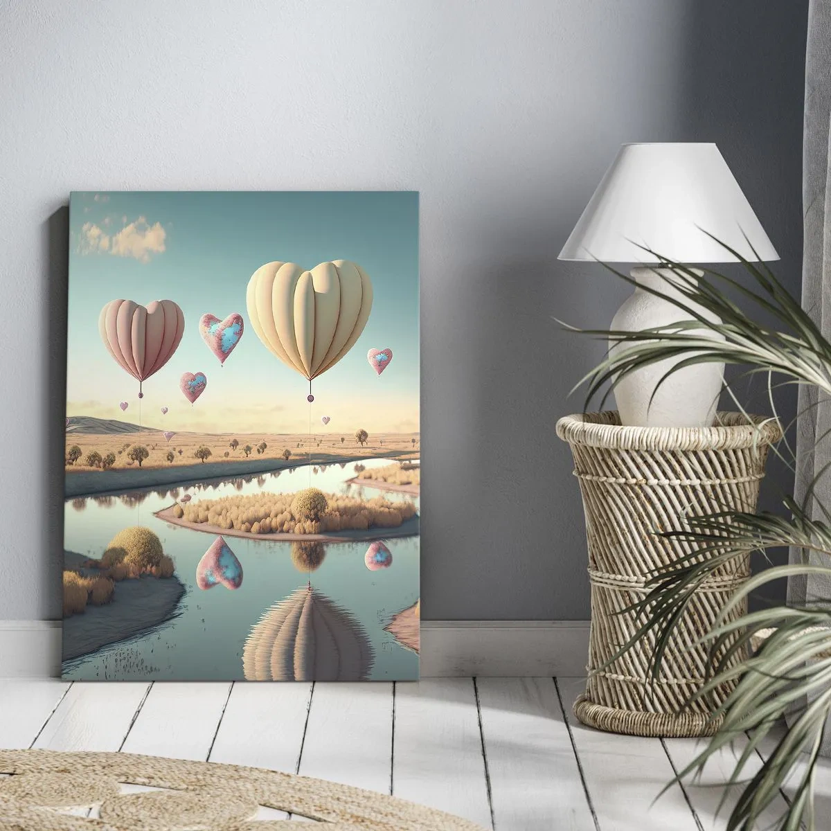 Vászonkép - A szerelem szárnyalni hagy - 50x70 cm