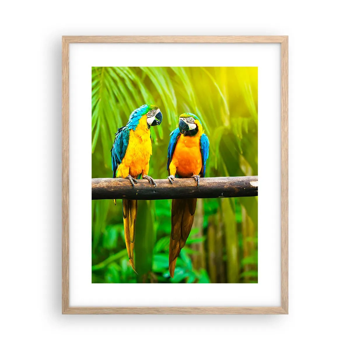 Poszter világos tölgy keretben - És hallottad, hogy ő…? - 40x50 cm