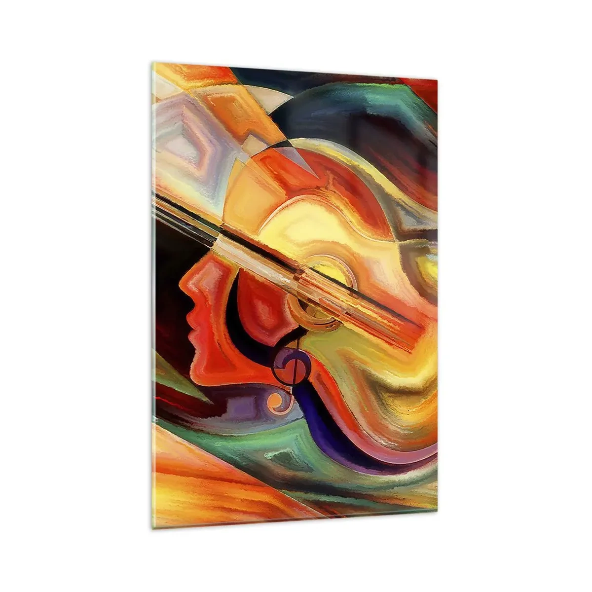 Üveg kép - Minden stimmel - 80x120 cm