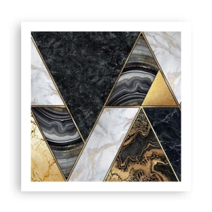 Poszter - Kőről kőre - 60x60 cm